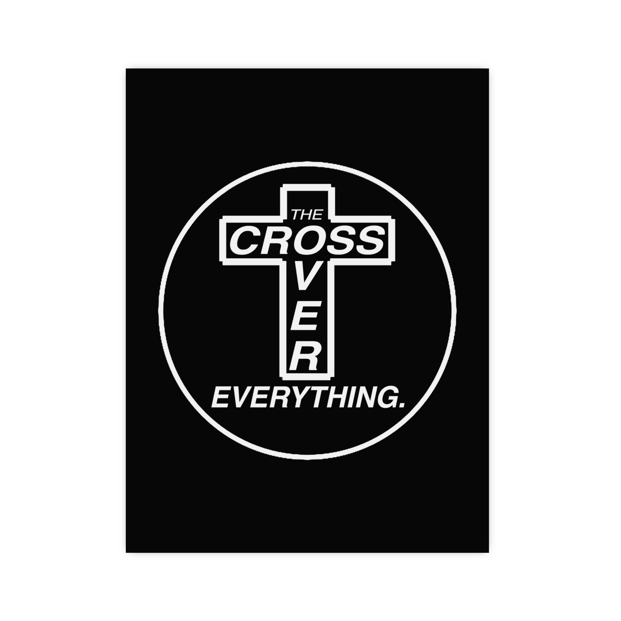 C.O.E. Matte Poster — "The Cross Over Everything" Christian Wall Art