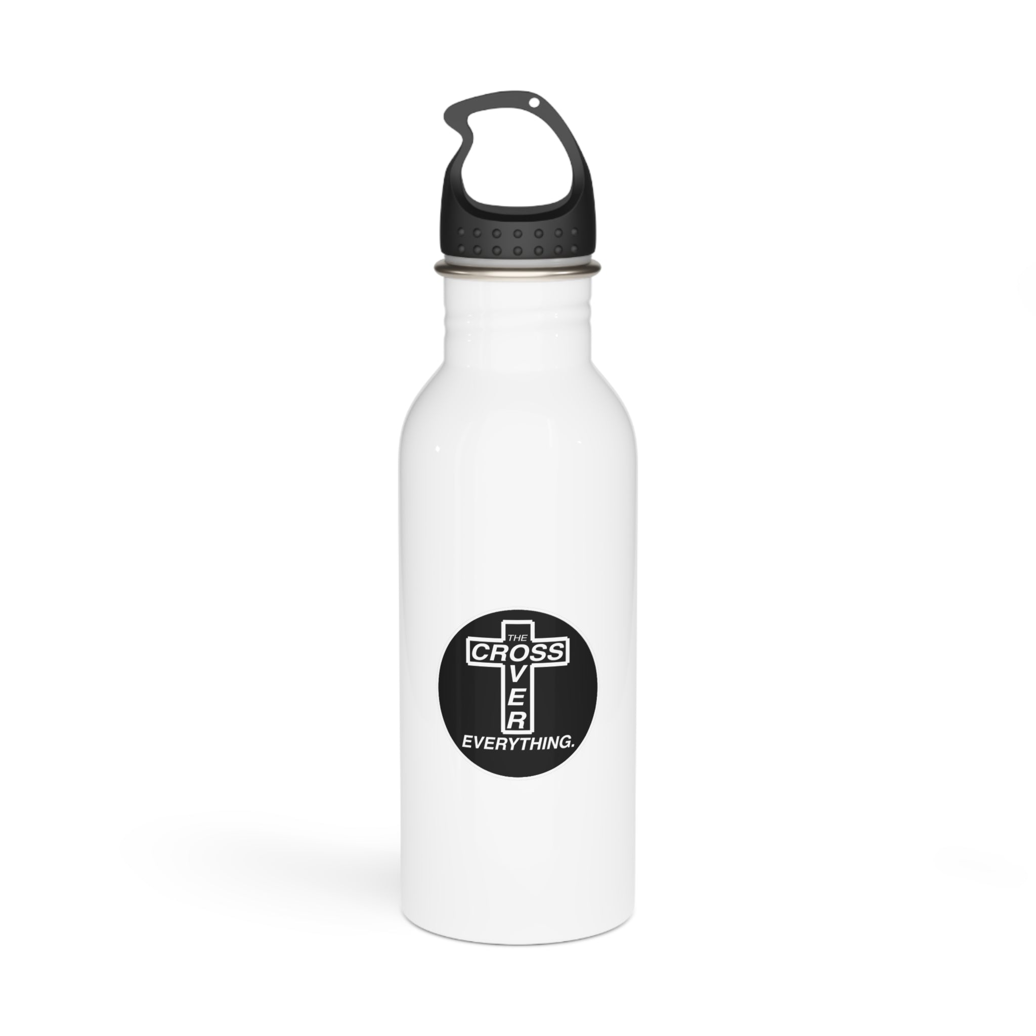 C.O.E. Black Logo Stainless Steel Bottle