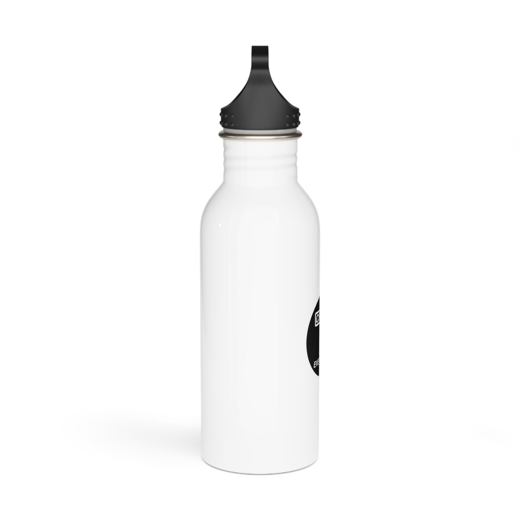 C.O.E. Black Logo Stainless Steel Bottle