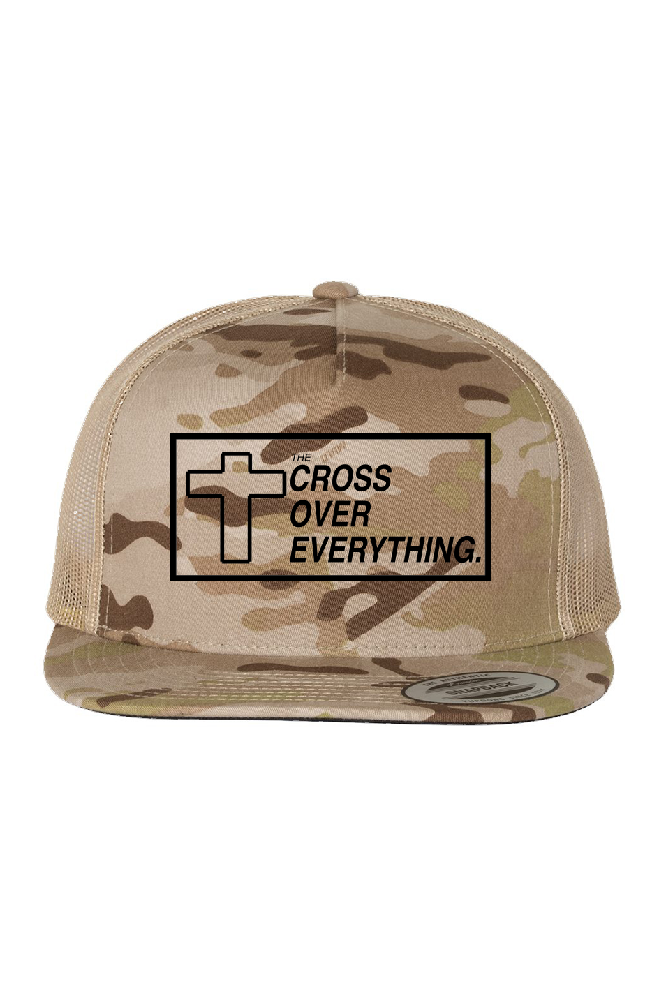 C.O.E. Logo Snapback Trucker Cap