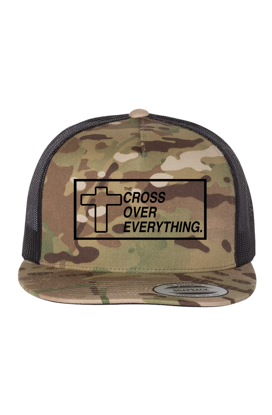 C.O.E. Logo Snapback Trucker Cap