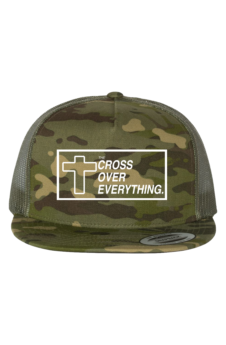 C.O.E. Logo Snapback Trucker Cap