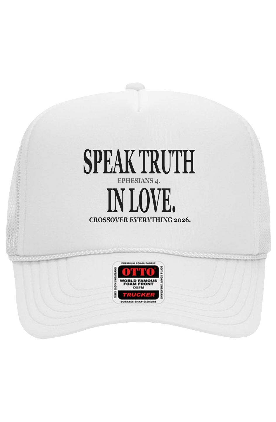 SPEAK TRUTH IN LOVE C.O.E. Trucker Hat