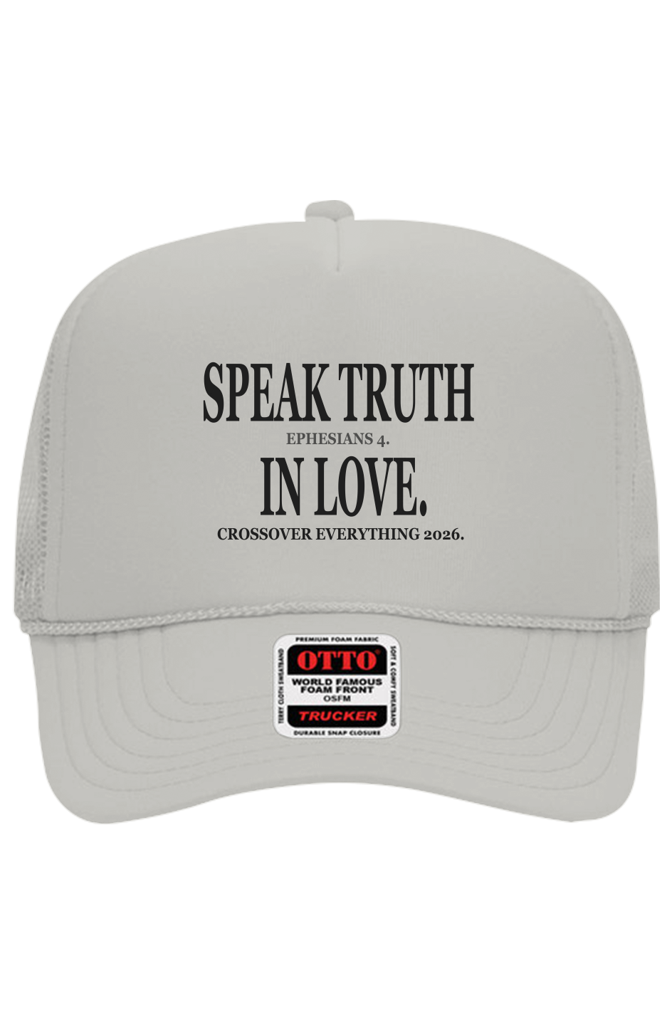 SPEAK TRUTH IN LOVE C.O.E. Trucker Hat