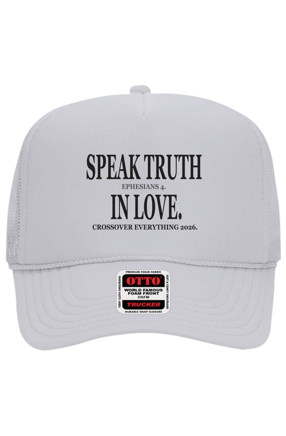SPEAK TRUTH IN LOVE C.O.E. Trucker Hat