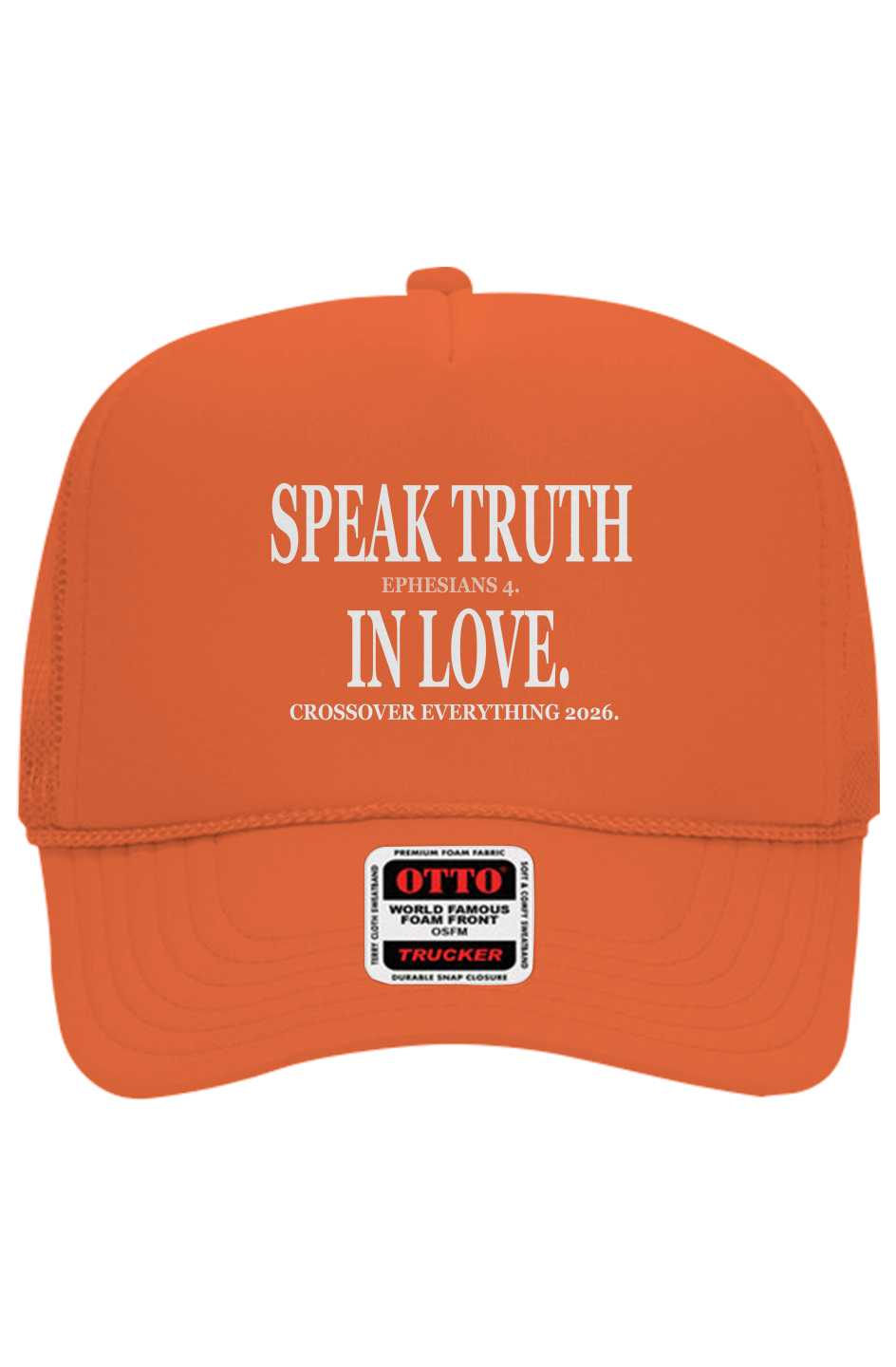 SPEAK TRUTH IN LOVE C.O.E. Trucker Hat