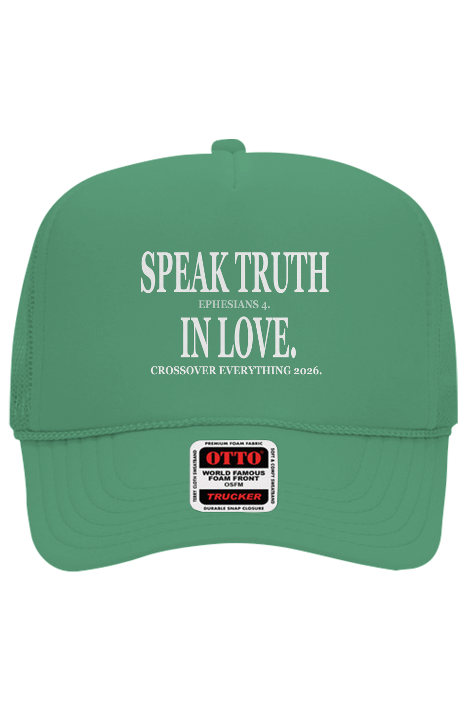 SPEAK TRUTH IN LOVE C.O.E. Trucker Hat