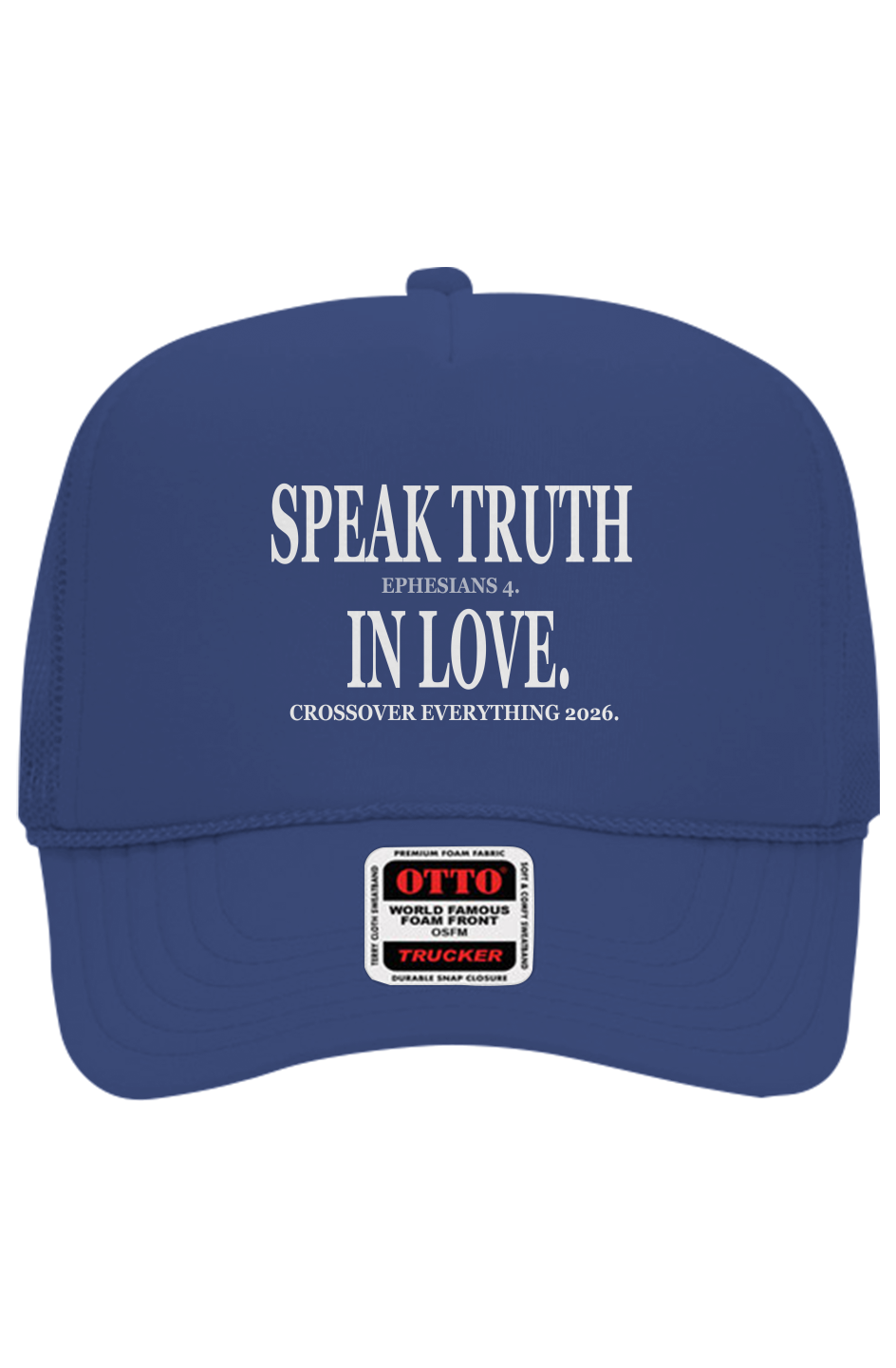SPEAK TRUTH IN LOVE C.O.E. Trucker Hat