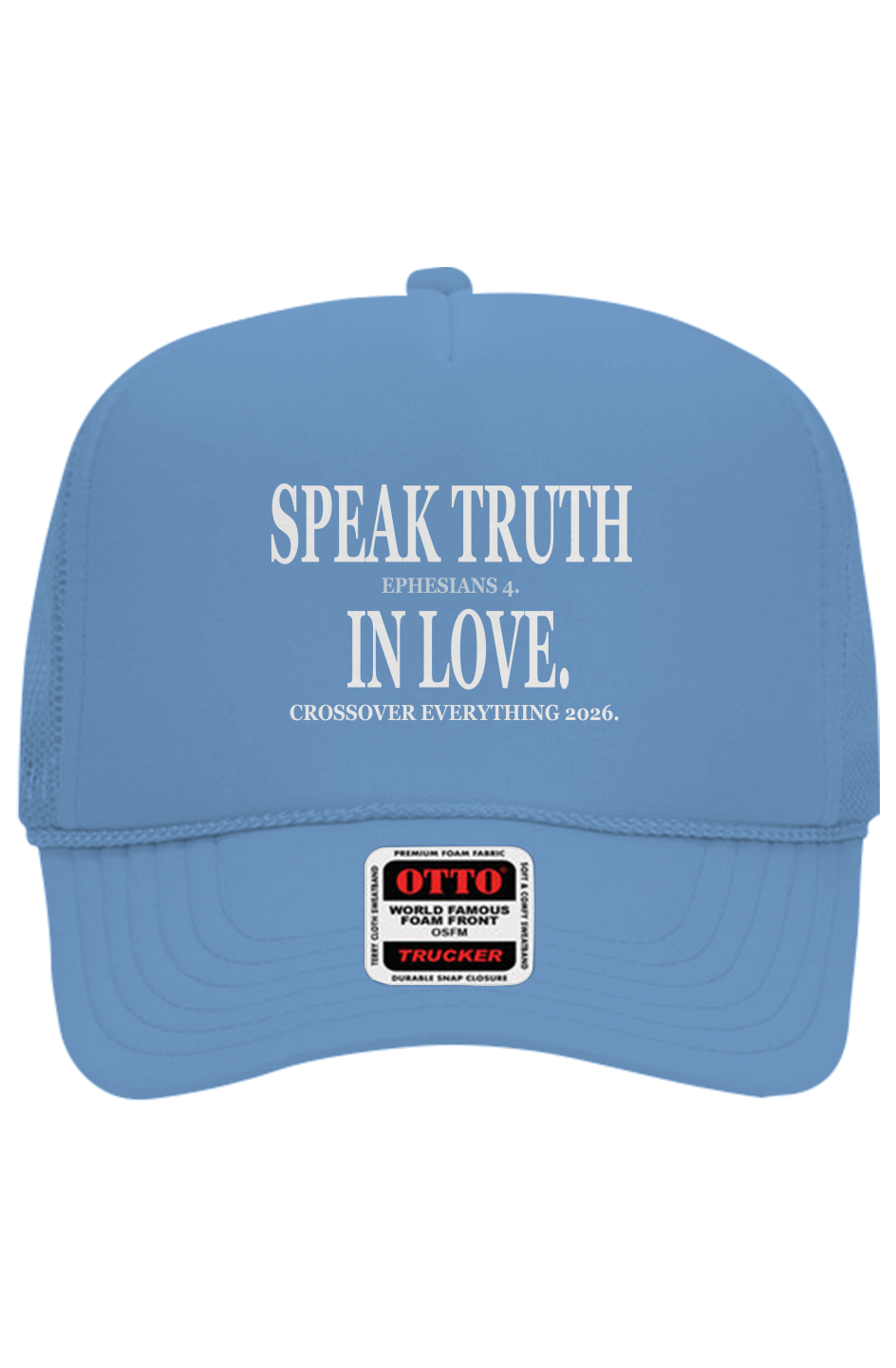 SPEAK TRUTH IN LOVE C.O.E. Trucker Hat