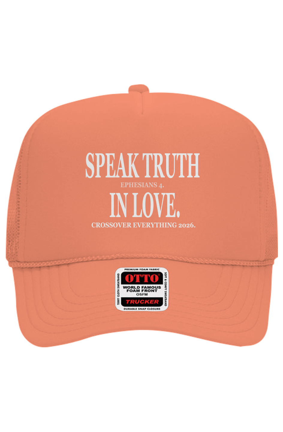SPEAK TRUTH IN LOVE C.O.E. Trucker Hat
